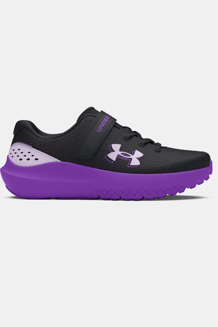 Under Armour Girls' Pre-School UA Surge 4 AC Running Shoes