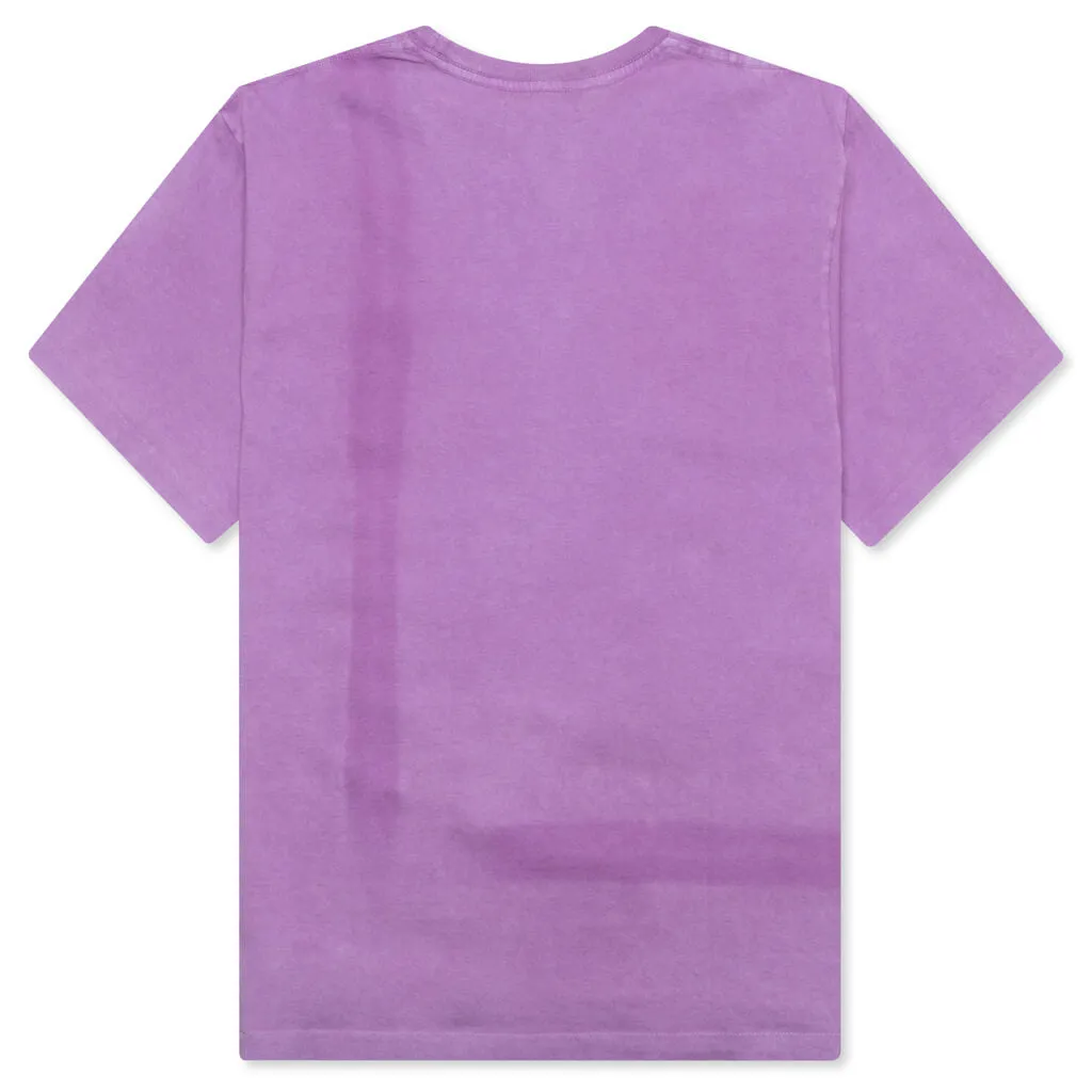 Vintage Logo Painted Tee - Purple