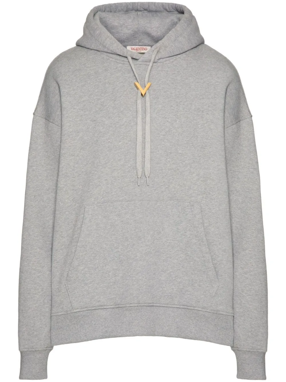 VLOGO COTTON HOODIE