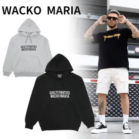 WACKO MARIA  |Unisex Sweat Street Style Long Sleeves Plain Cotton Logo