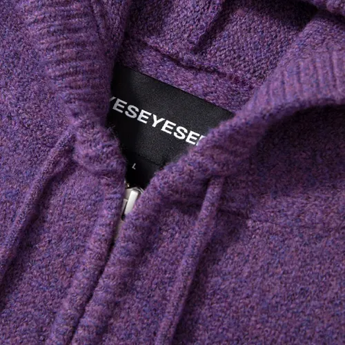 YESEYESEE  |Unisex Street Style Long Sleeves Logo Hoodies