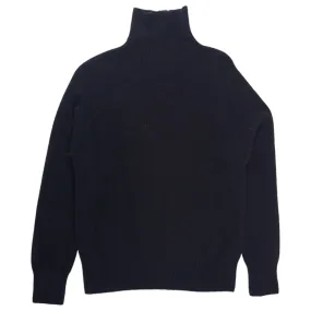 YMC Black Roll Neck Sweater